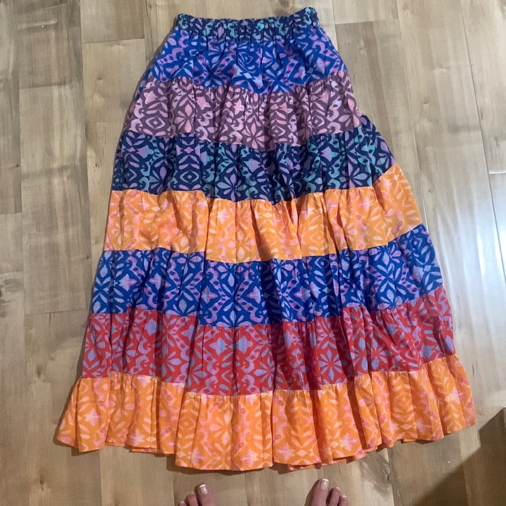 Xirena Sera Skirt in fiesta color. New this season .